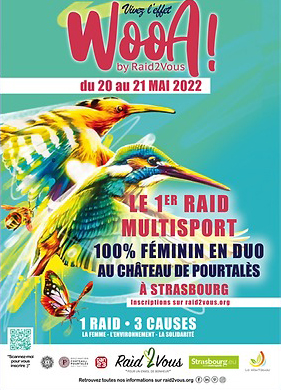 Affiche Raid2Vous Raid Multisport Strasbourg
